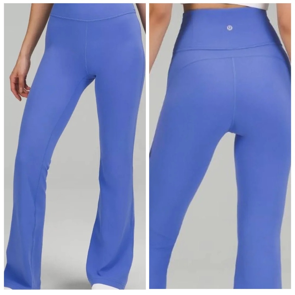 Lululemon Groove Super-High-Rise Flared Pant Nulu
Wild Indigo NWT 8 Purple